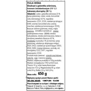 DR GERARD pasja wiśniowa 650g DRM
